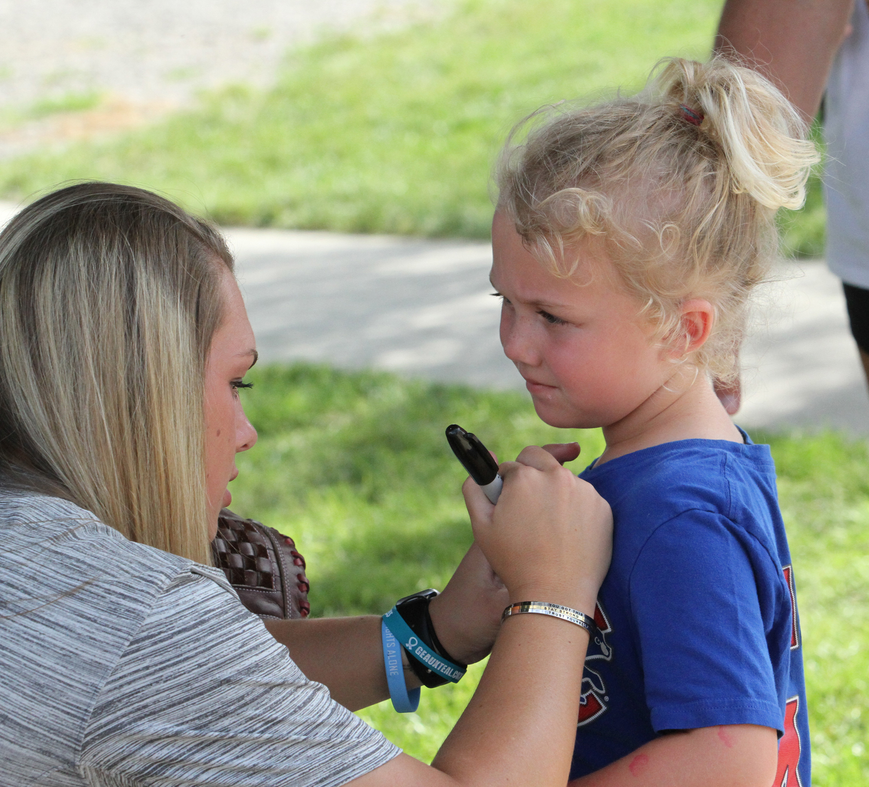 Amber Fiser honored on visit back to Benton Community – Jim Magdefrau